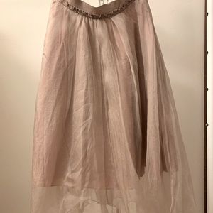 skirt in lavender purple